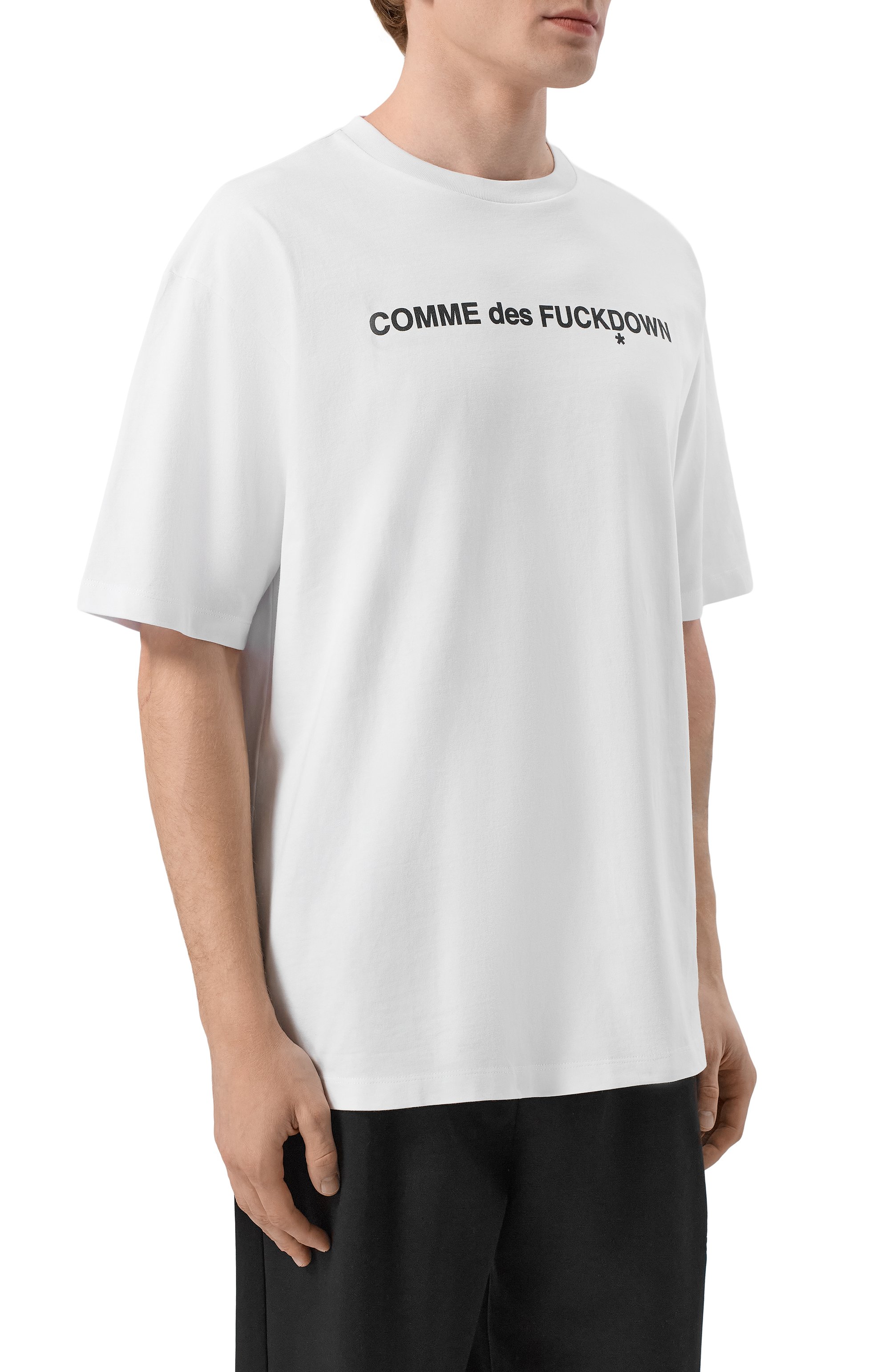 Хлопковая футболка COMME DES FUCKDOWN, арт. CFABM01902, фото 3