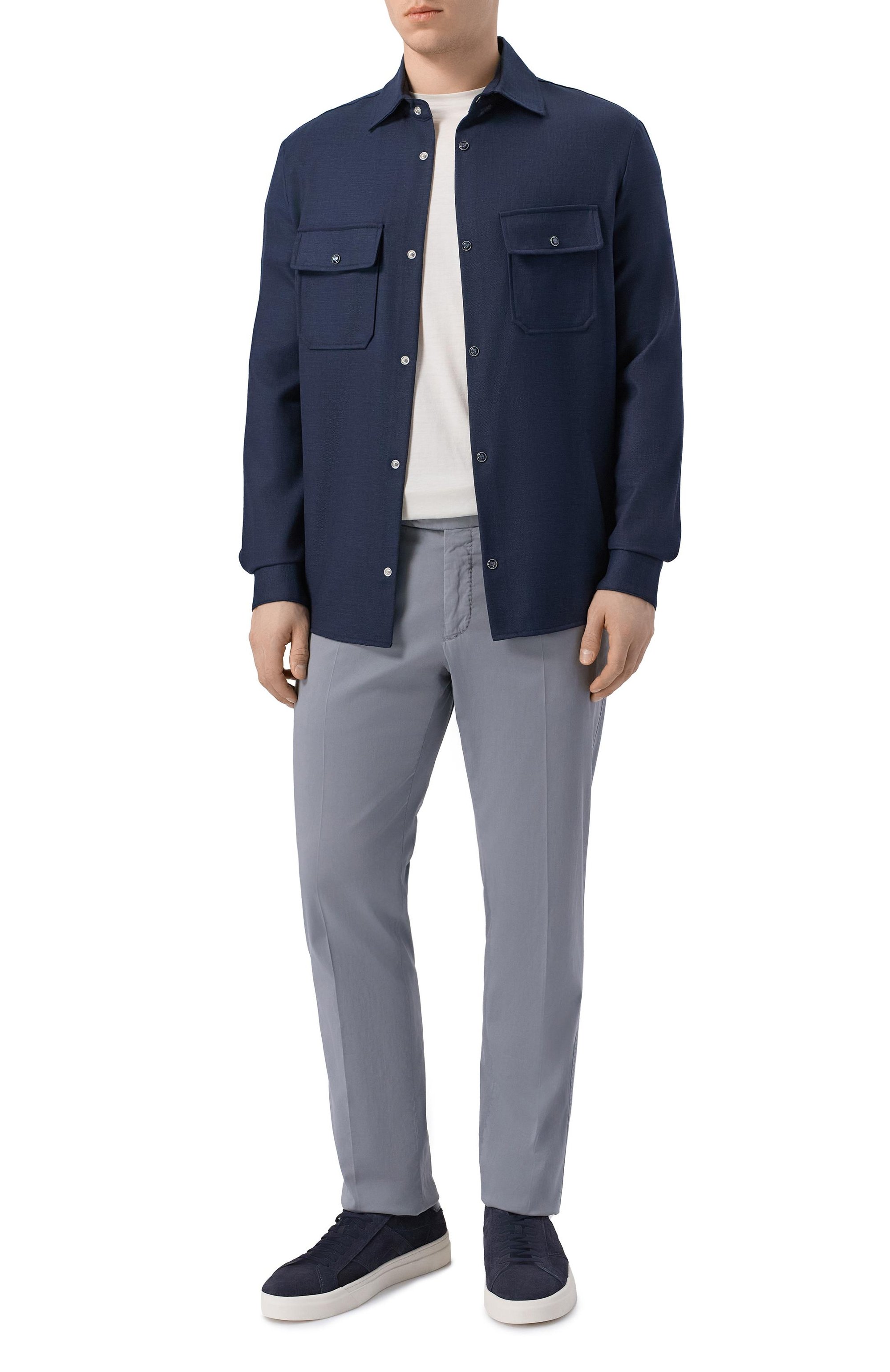 Шерстяная рубашка MARCO PESCAROLO, арт. NEXT/5318, фото 2