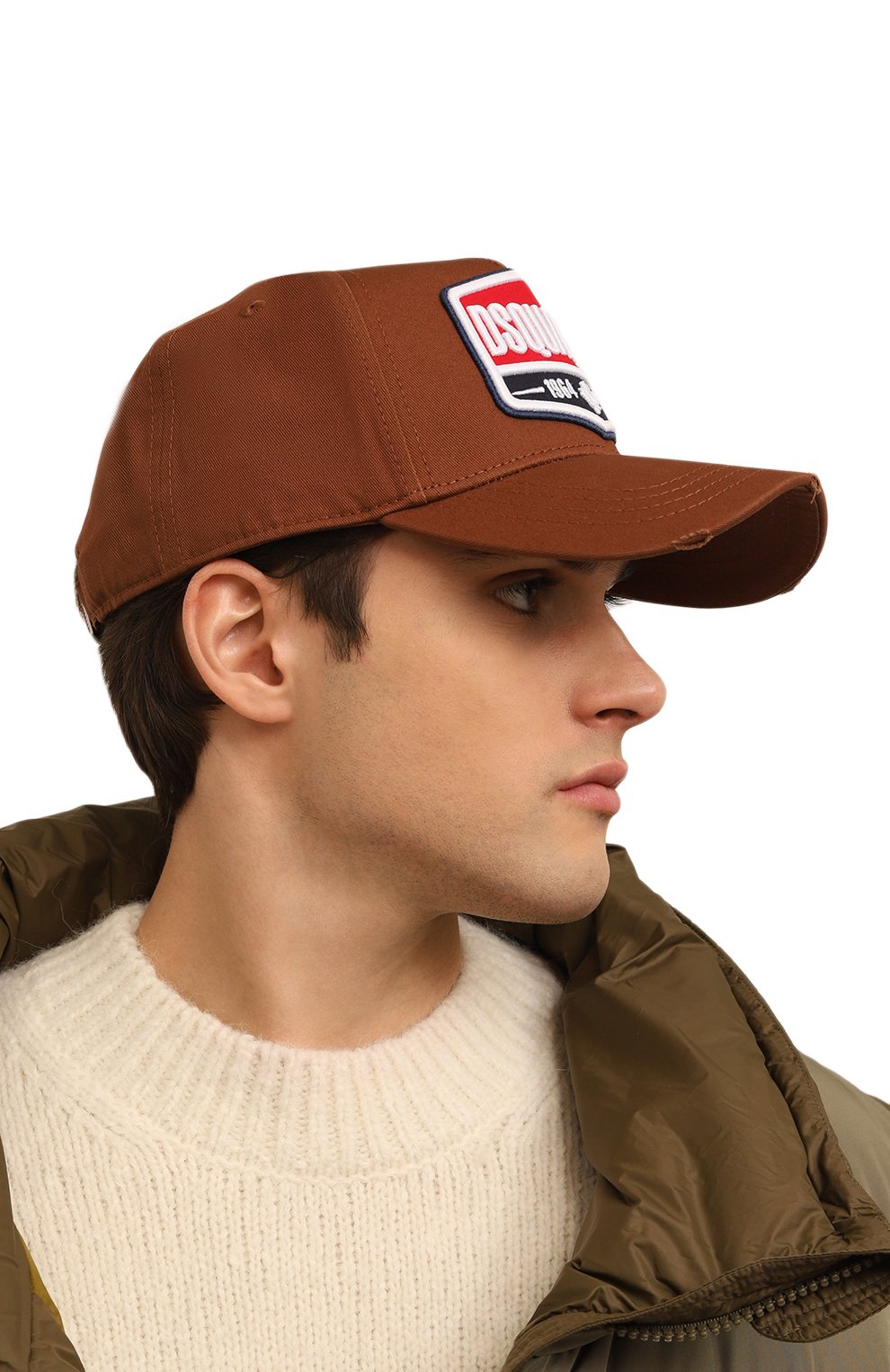 Хлопковая бейсболка DSQUARED2, арт. BCM0440 05C00001, фото 2