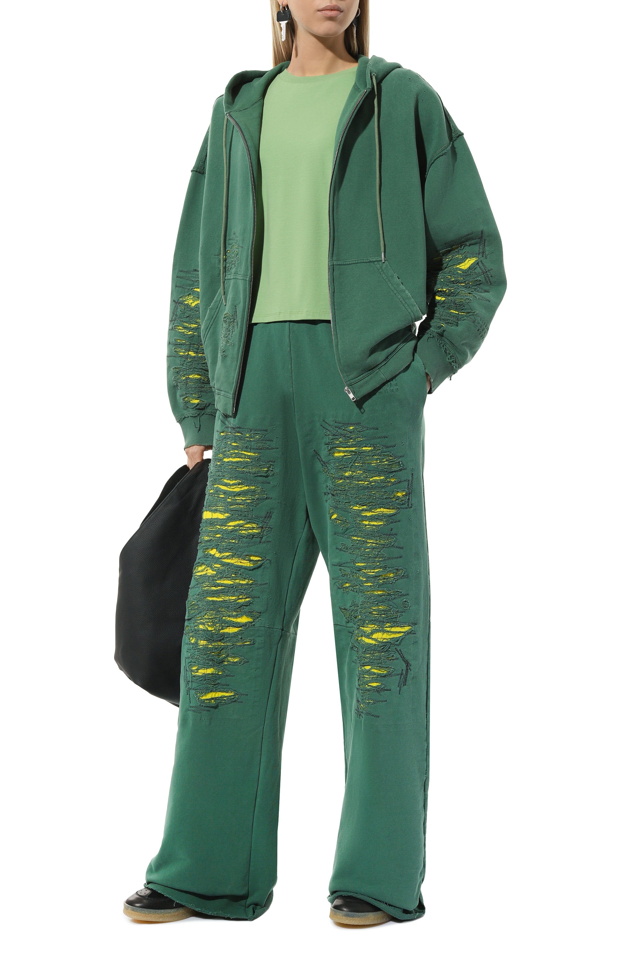 Хлопковая толстовка MM6, арт. S62GU0130/M25004, фото 5