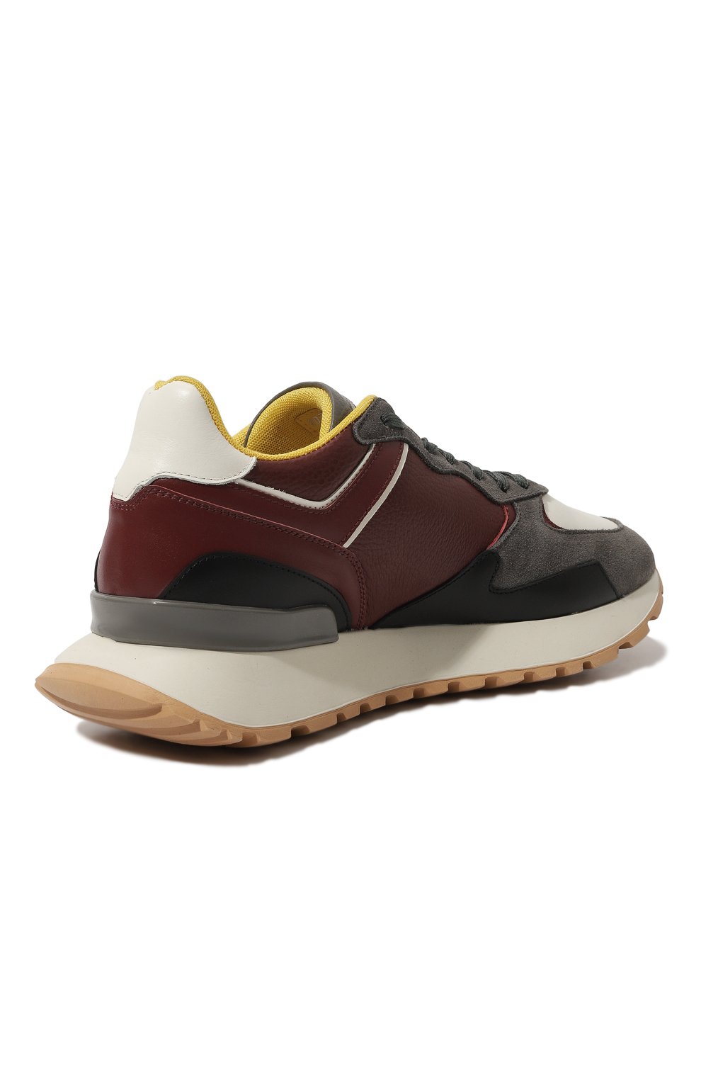 Кожаные кроссовки ROBERTO CAVALLI, арт. 20733 B/VAR B, фото 5