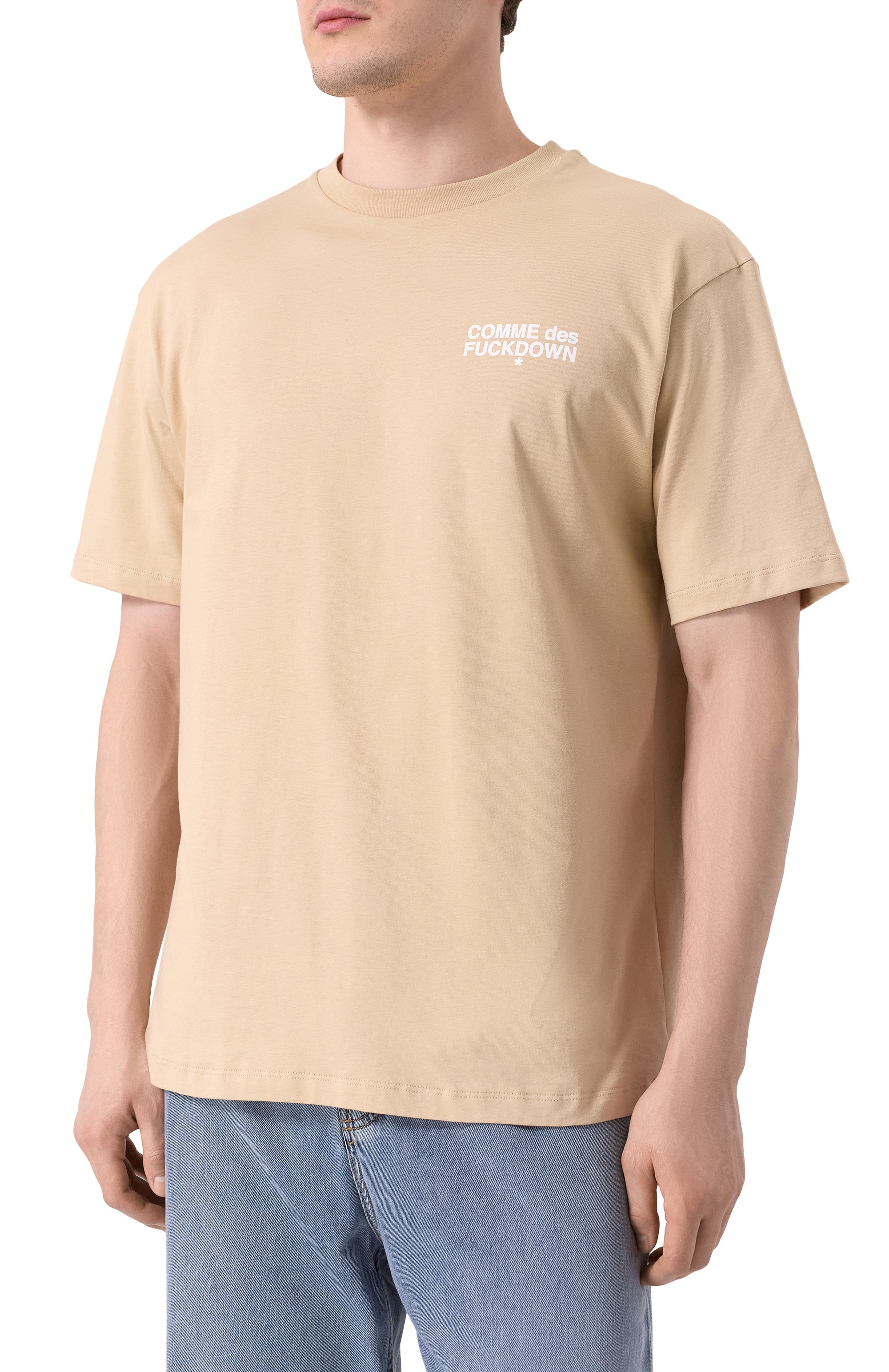 Хлопковая футболка COMME DES FUCKDOWN, арт. CFABM01506, фото 3