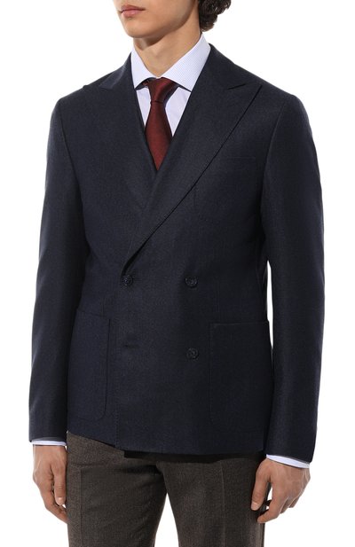 Шерстяной пиджак CORNELIANI, арт. 92X009-3816301, фото 3