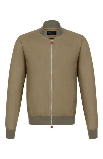Мужской льняной бомбер KITON, арт. UG0001H09690