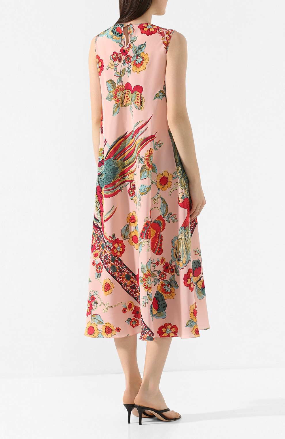 Шелковое платье REDVALENTINO, арт. TR0VA6I5/504, фото 4