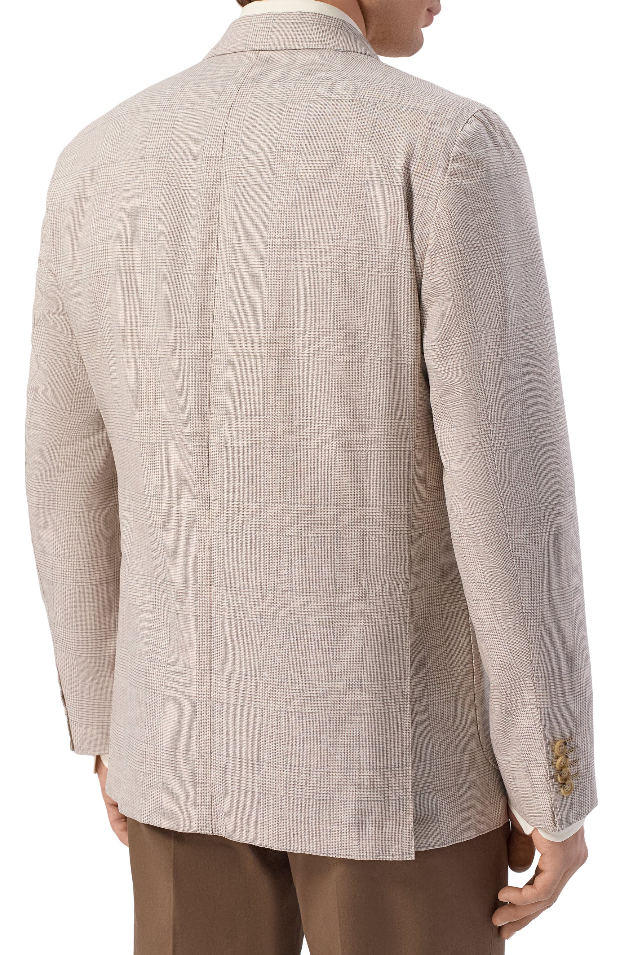 Шерстяной пиджак ANDREA CAMPAGNA, арт. SALINA C0N SPALLINA BASSA/T26141, фото 4