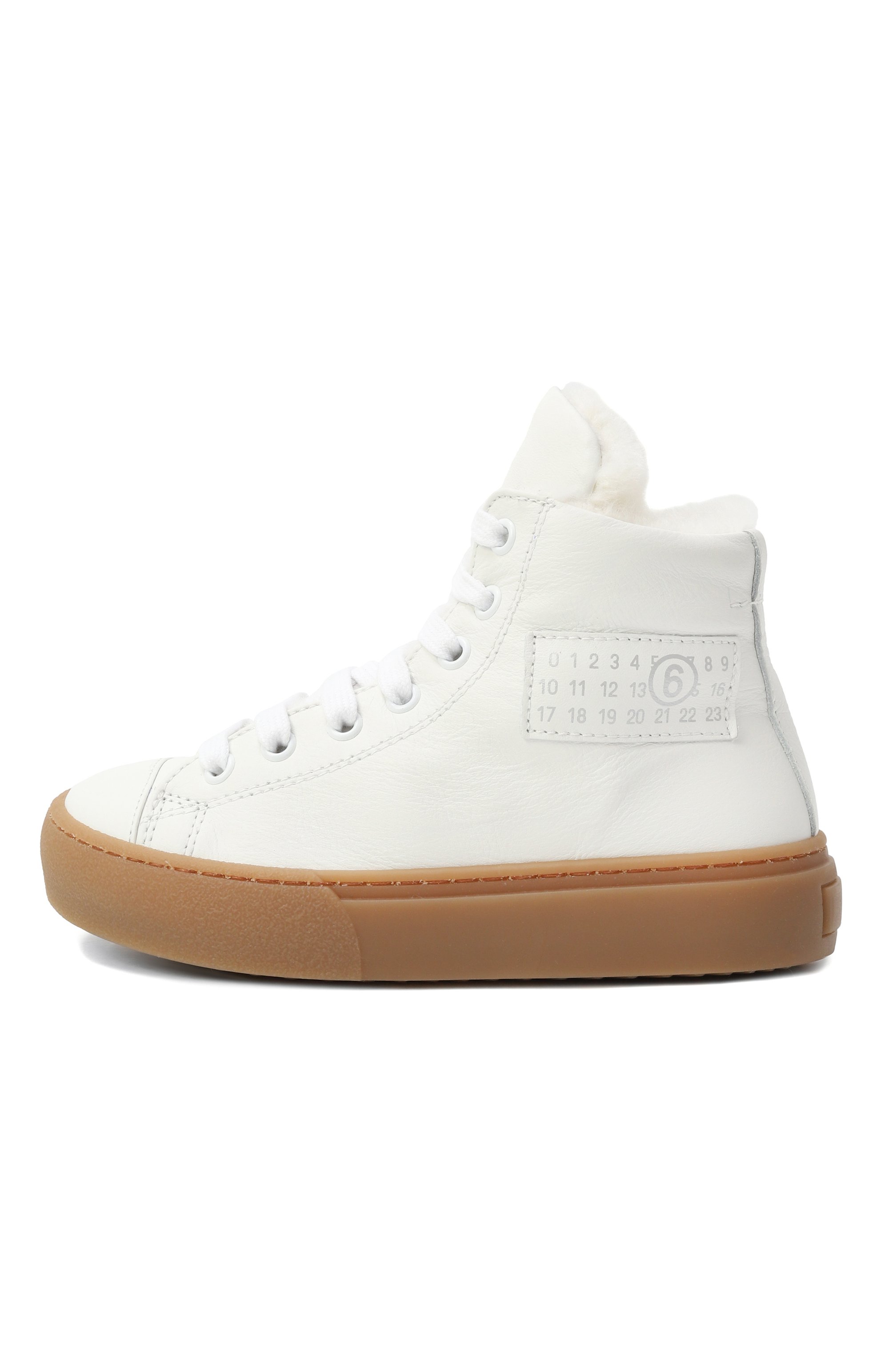 Кожаные кеды MM6, арт. 81004/VAR4/28-35, фото 2