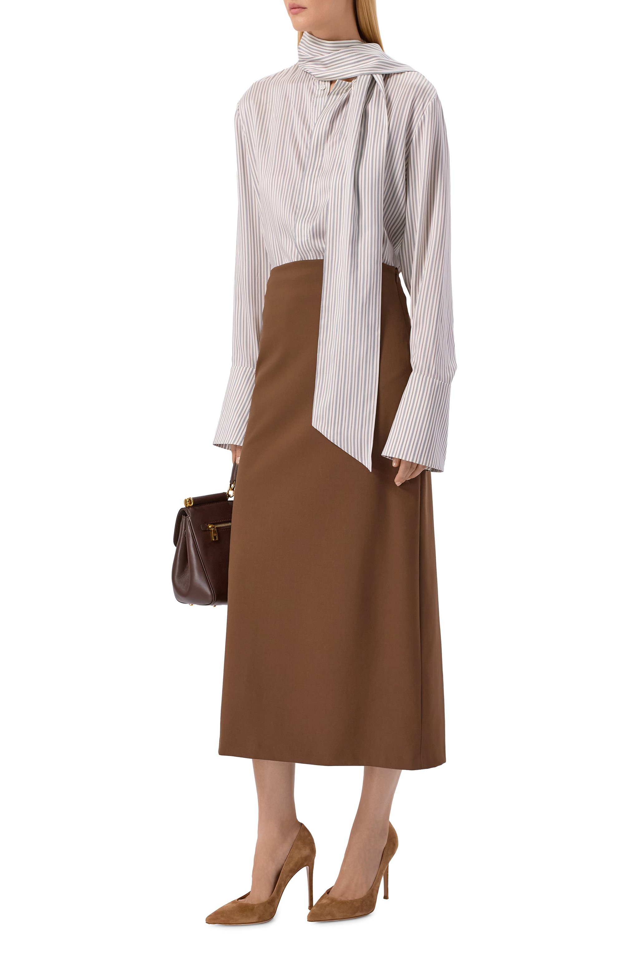 Замшевые туфли gianvito 105 GIANVITO ROSSI, арт. G28470.15RIC.CAMCAML, фото 3