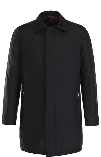 Пуховый плащ на молнии прямого кроя  ZILLI, арт. A0TIMB-30036/3500, фото 1