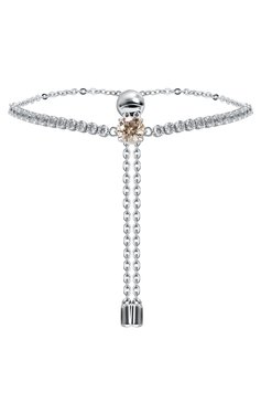 Женский браслет matrix tennis SWAROVSKI серебряного цвета, арт. 5690694 | Фото 1 (Материал сплава: Проставлено; Материал: Металл, Кристаллы; Нос: Не проставлено)