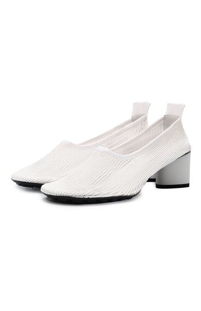 Текстильные туфли flex BOTTEGA VENETA белого цвета по цене 75200 руб., арт. 689995/V1NX1, фото 1 Текстильные туфли flex BOTTEGA VENETA, арт. 689995/V1NX1, фото 1