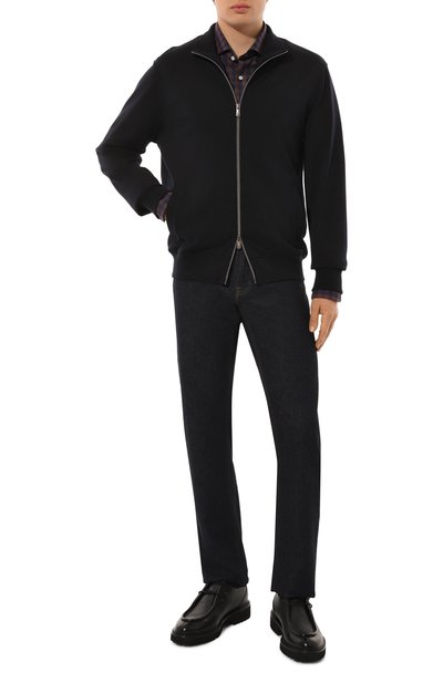 Хлопковая рубашка LUIGI BORRELLI разноцветного цвета по цене 41450 руб., арт. SR3752, фото 2 Хлопковая рубашка LUIGI BORRELLI, арт. SR3752, фото 2