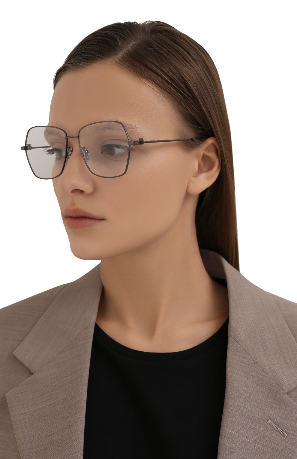 Оправа BALENCIAGA серого цвета по цене 31600 руб., арт. BB0169 002, фото 2 Оправа BALENCIAGA, арт. BB0169 002, фото 2