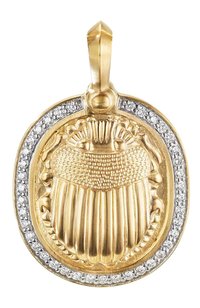 Подвеска DAVID YURMAN бесцветного цвета по цене 483000 руб., арт. D25345M88ADI, фото 1 Подвеска DAVID YURMAN, арт. D25345M88ADI, фото 1