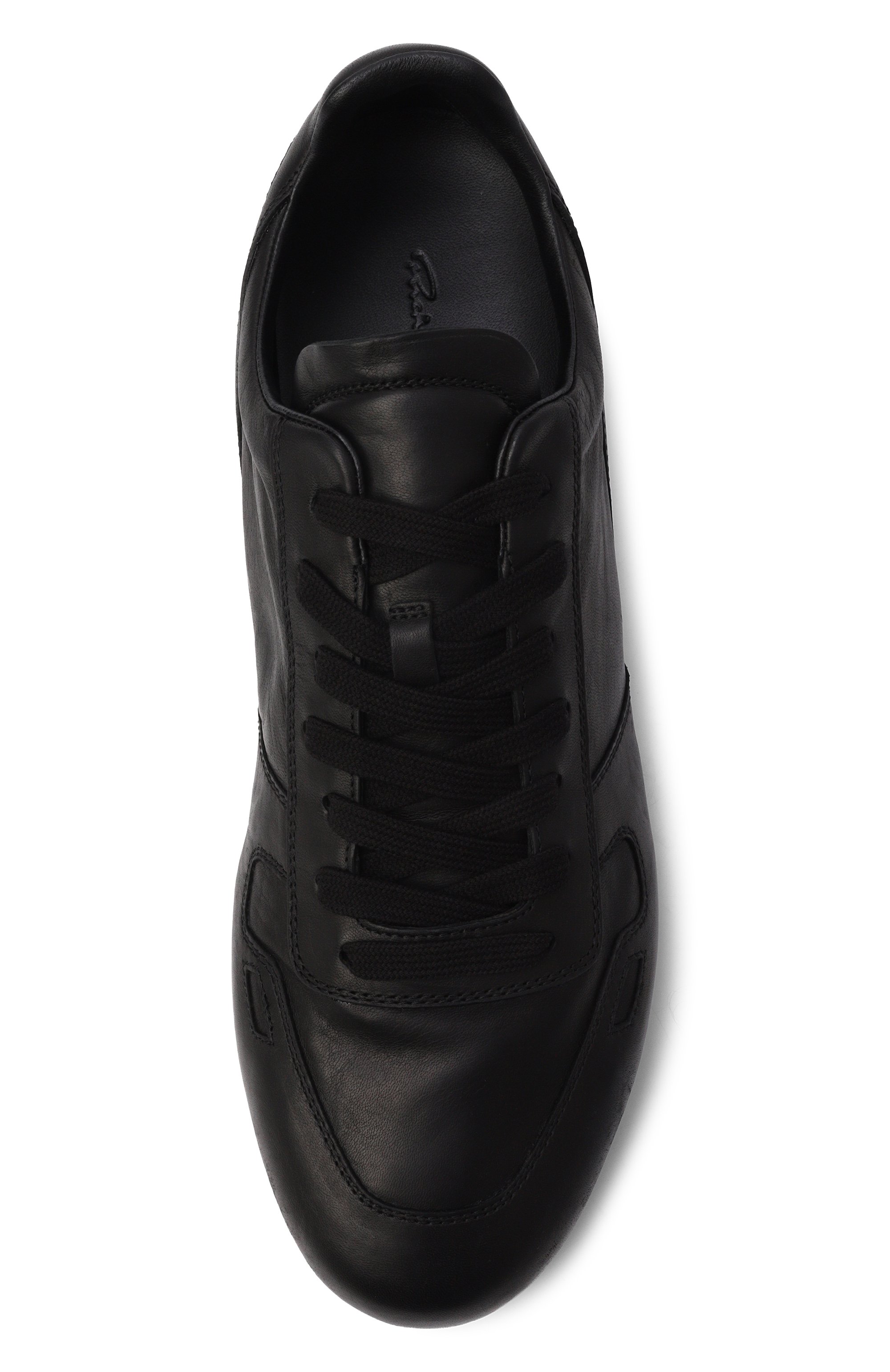 Кожаные кеды minimal RICK OWENS, арт. RU01F2889/LBHX, фото 5