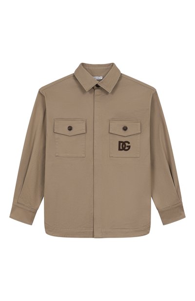 Хлопковая рубашка DOLCE & GABBANA, арт. L44S54/FUFL3/10-12+