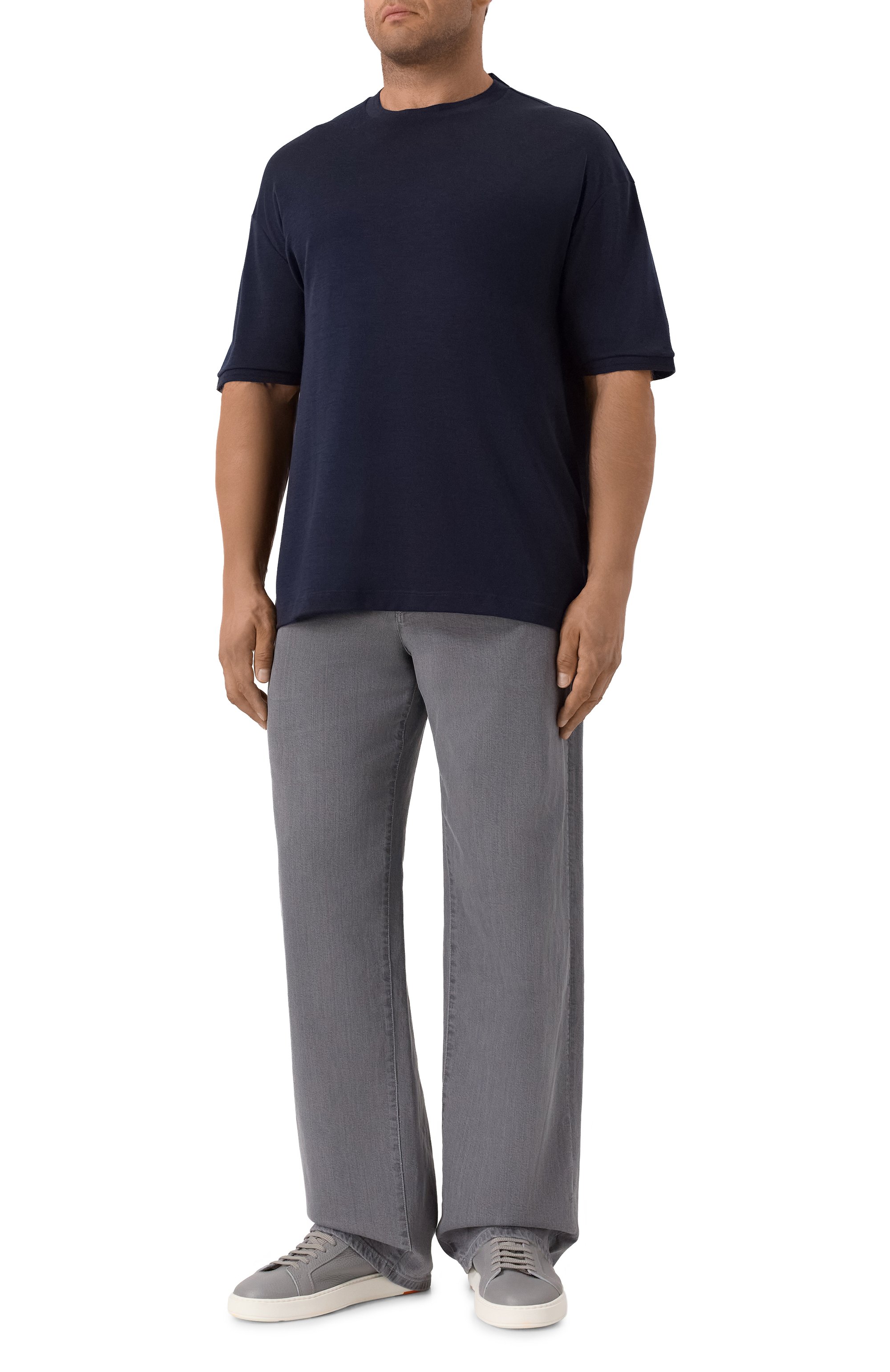 Футболка из шерсти и шелка PAUL&SHARK, арт. 15311613/3XL-6XL, фото 2