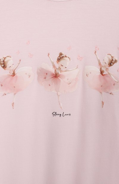 Ночная сорочка STORY LORIS розового цвета по цене 14950 руб., арт. 25273_001, фото 3 Ночная сорочка STORY LORIS, арт. 25273_001, фото 3