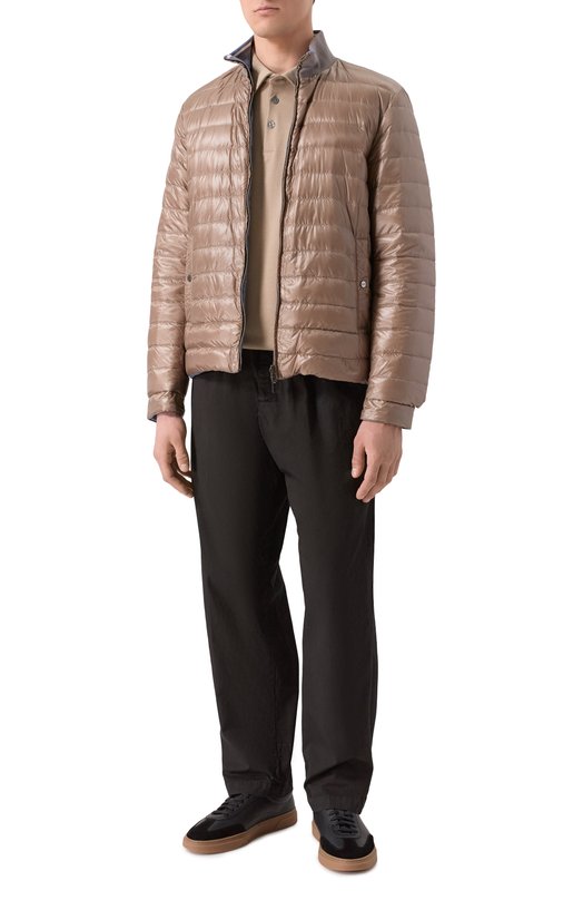 Хлопковые брюки White Sand 26SU68/190 Чёрный  26SU68/190 Фото 2