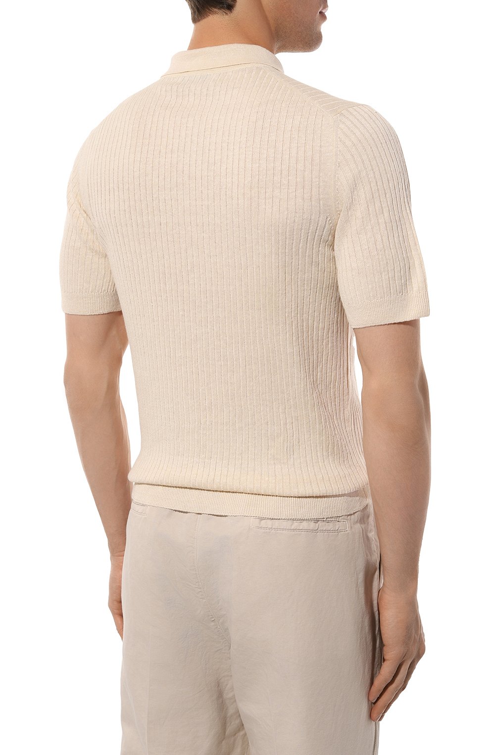 Поло изо льна и хлопка GRAN SASSO, арт. 57118/18641, фото 4