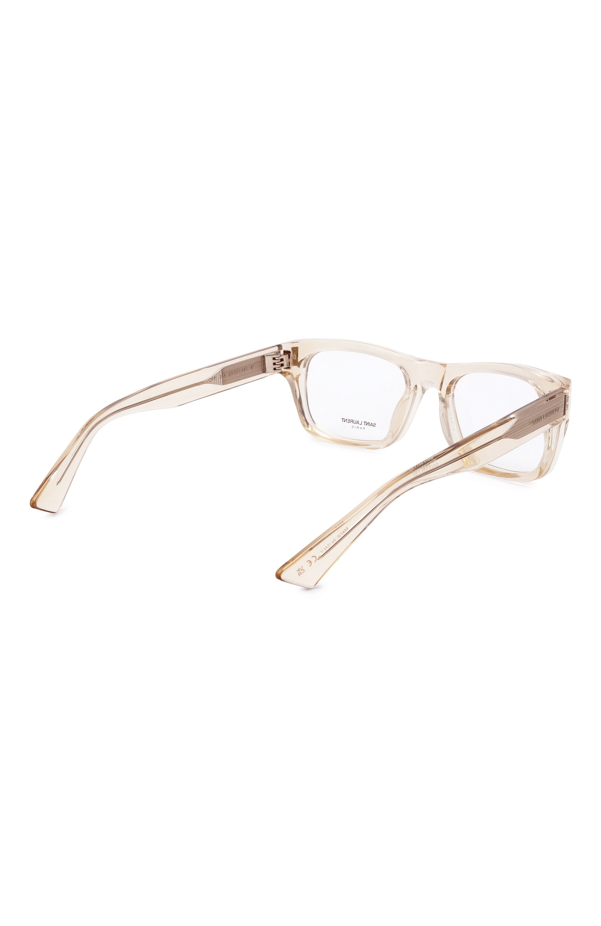 Оправа SAINT LAURENT прозрачного цвета по цене 37700 руб., арт. SL 83 0PT 004, фото 5 Оправа SAINT LAURENT, арт. SL 83 0PT 004, фото 5