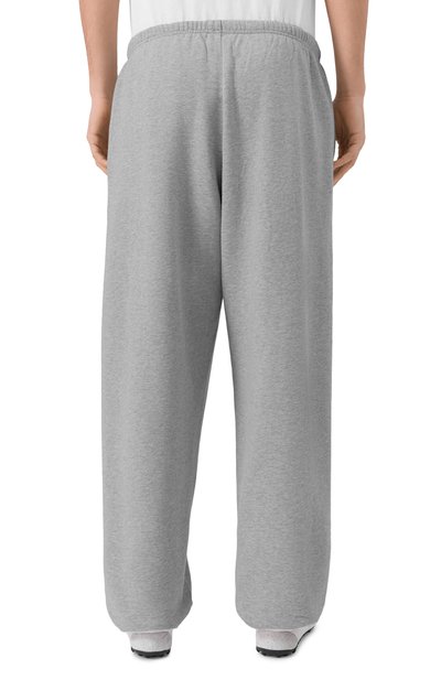 Хлопковые джоггеры ГОША РУБЧИНСКИЙ, арт. SWP_0102_GREY_MELANGE, фото 4