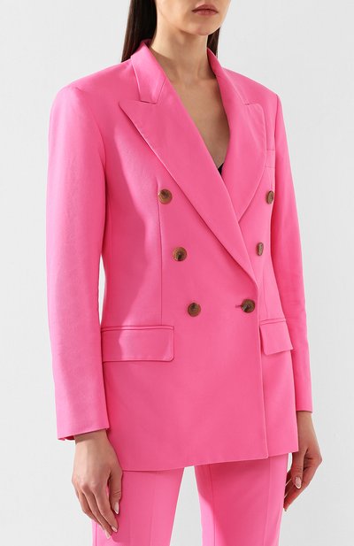 Хлопковый жакет MSGM, арт. 2642MDG109 195305, фото 3