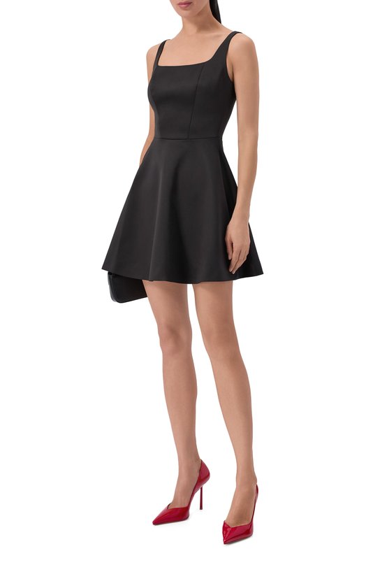 Атласное платье Flashin FX24DSOM Чёрный  FX24DSOM Фото 2