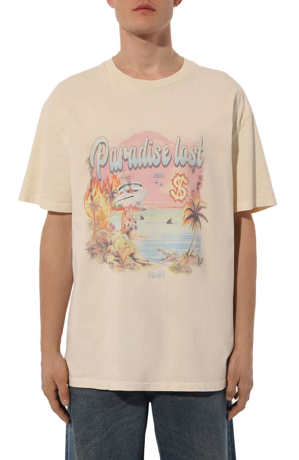 Хлопковая футболка KSUBI, арт. MPF24TE005, фото 3