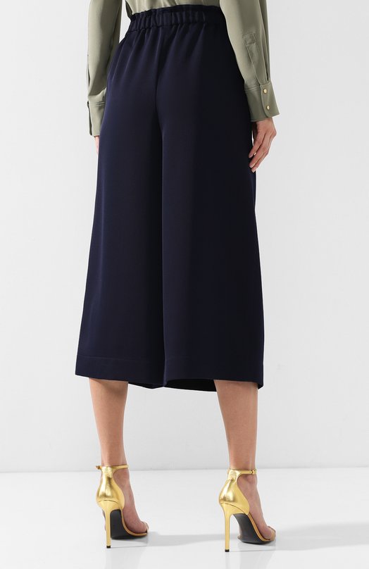 Шерстяные брюки Chloé CHC19SPA63066 Синий  CHC19SPA63066 Фото 4