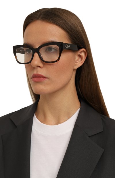 Оправа BALENCIAGA коричневого цвета по цене 35100 руб., арт. BB0274 002, фото 2 Оправа BALENCIAGA, арт. BB0274 002, фото 2