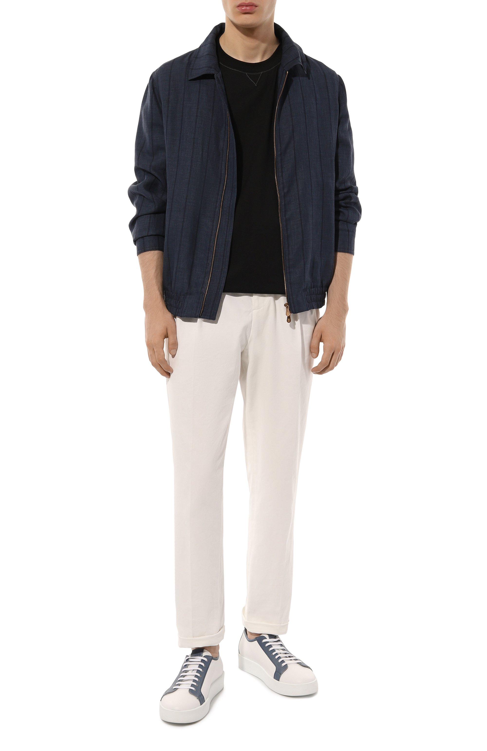 Хлопковая футболка BRUNELLO CUCINELLI, арт. M0B131328G, фото 2