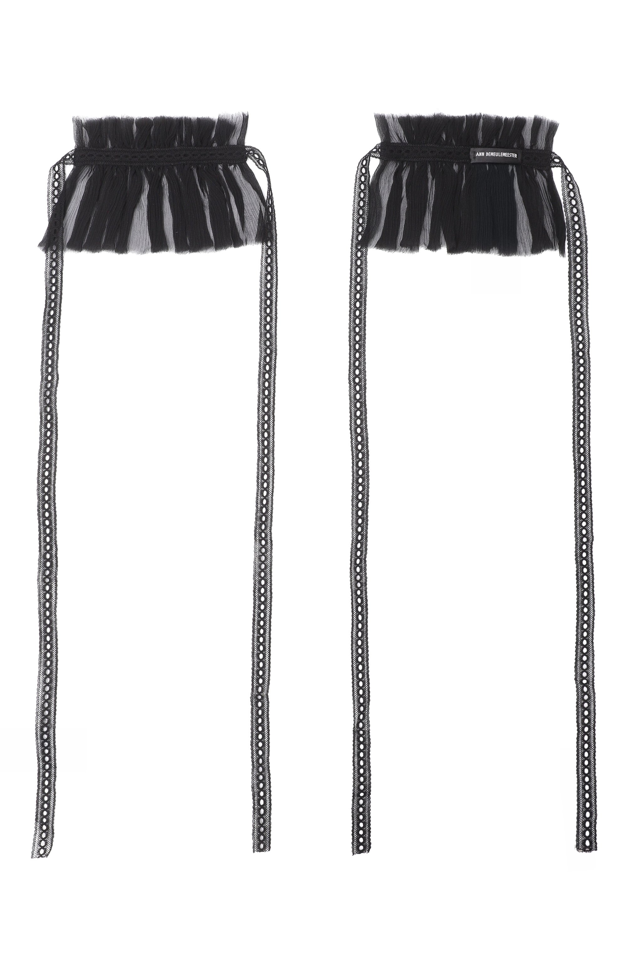 Шелковые манжеты ANN DEMEULEMEESTER, арт. B0014042/FA732, фото 2