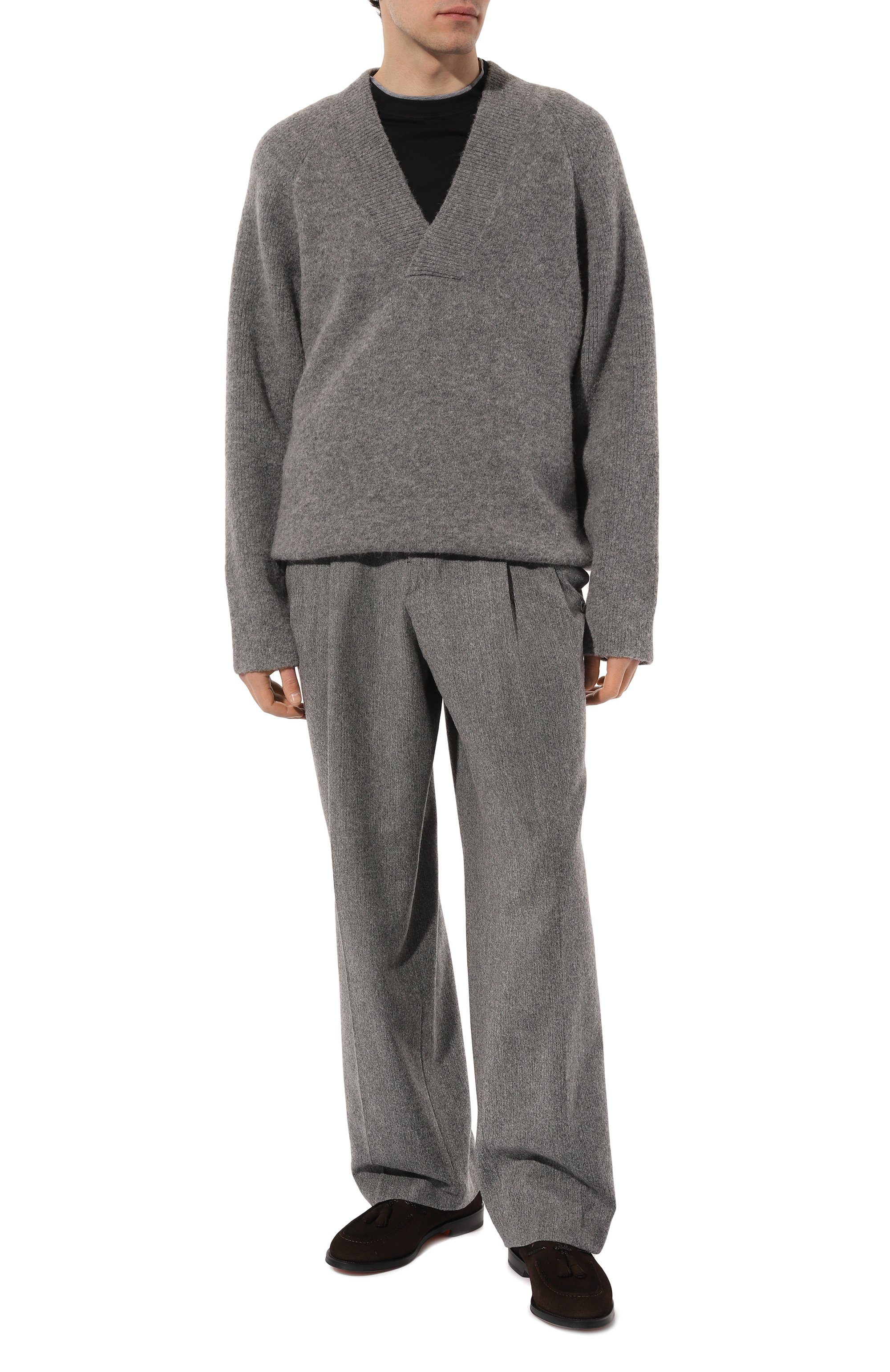 Замшевые лоферы hill SANTONI, арт. MCHG18101PC6SSG5, фото 2