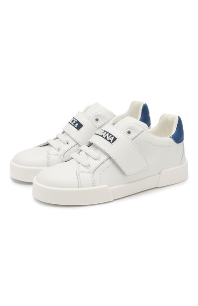 Кожаные кеды DOLCE & GABBANA, арт. DA0730/A3444/37-39, фото 1