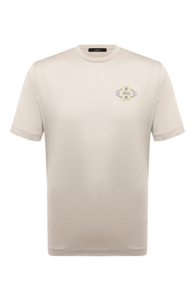 Мужская хлопковая футболка ZILLI, арт. TSR001M0110VZMX00