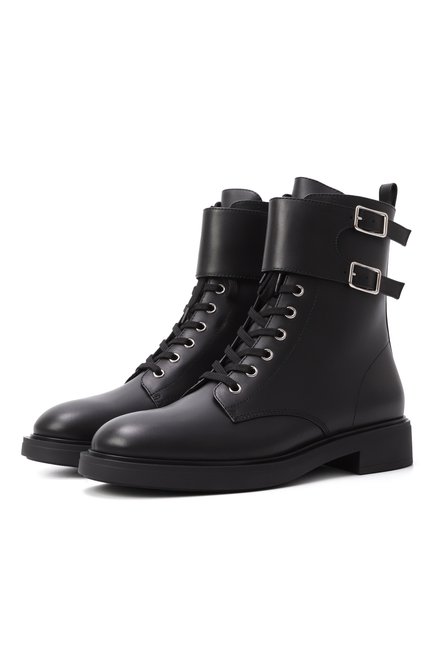 Женские кожаные ботинки GIANVITO ROSSI, арт. G73263.20G0M.CLNNER0
