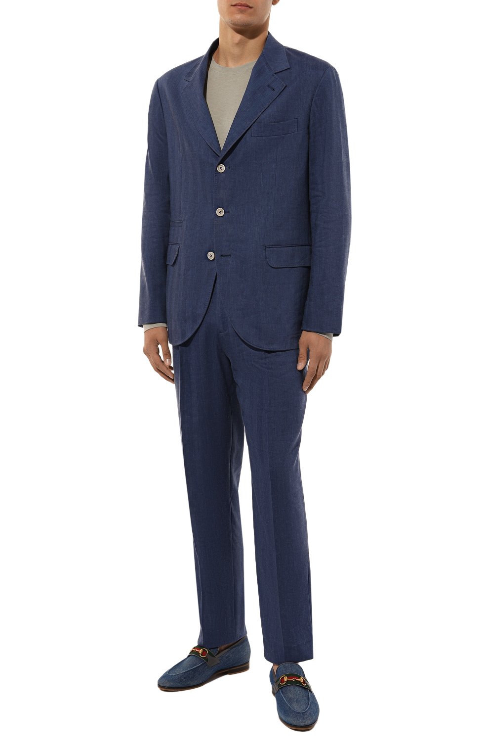 Текстильные лоферы GUCCI, арт. 759474/FACTP, фото 2