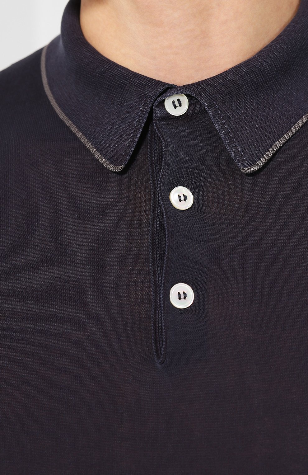 Хлопковое поло ELEVENTY PLATINUM, арт. A76MAGA07 MAT0A002, фото 5