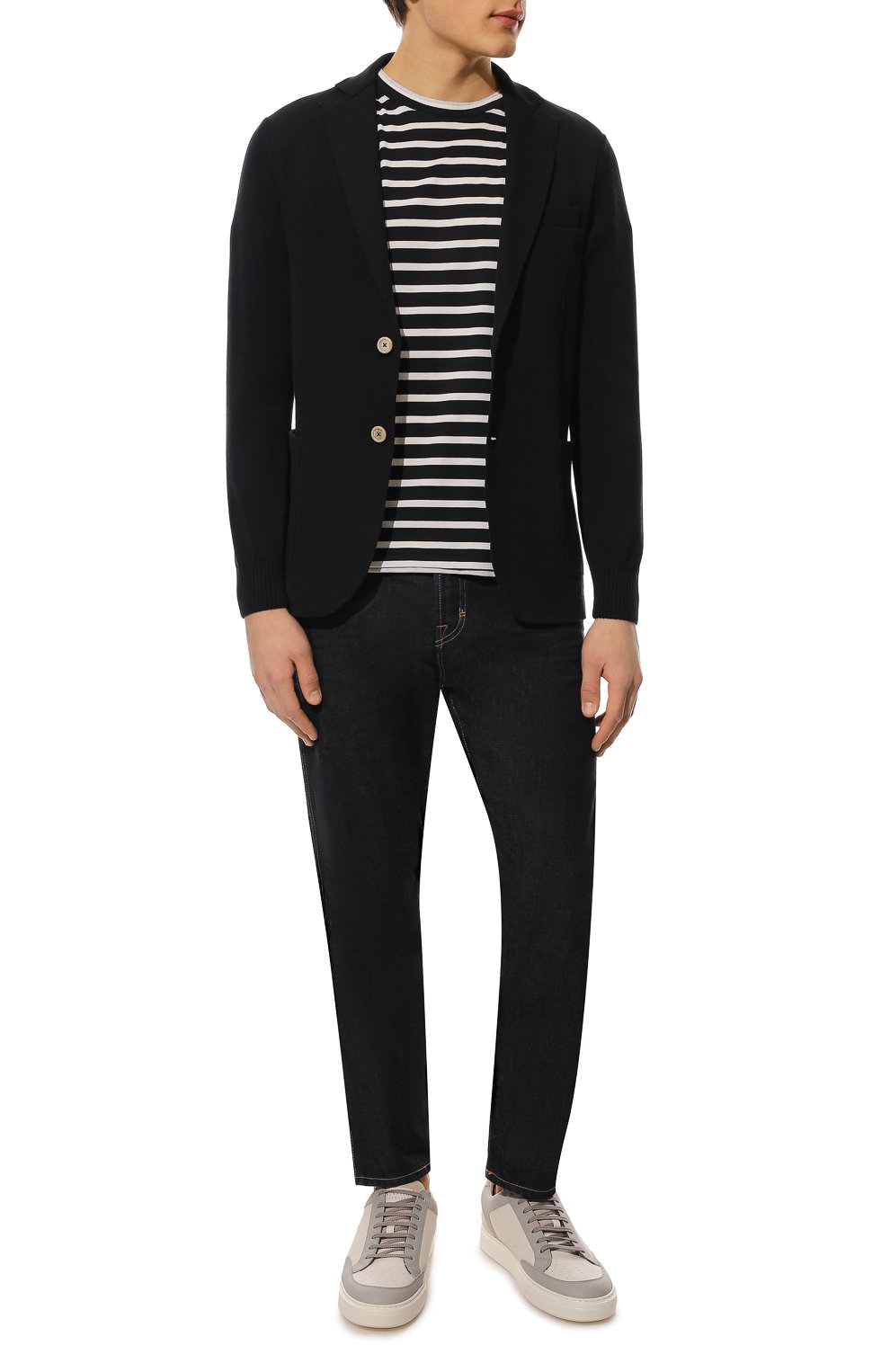 Хлопковый пиджак ELEVENTY PLATINUM, арт. E76GIAE09 TES0E187, фото 2