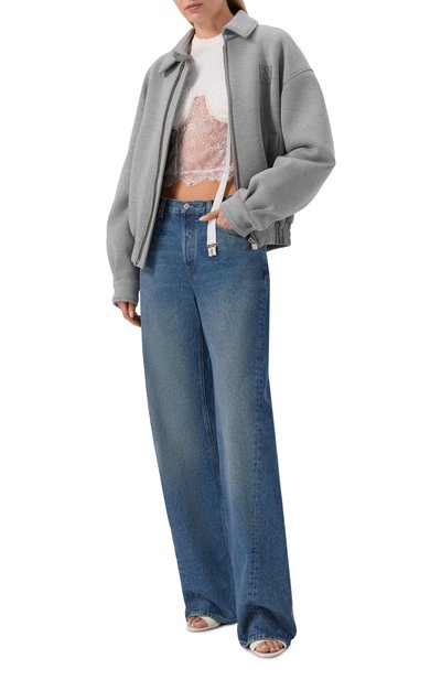 Женский бомбер из вискозы GIUSEPPE DI MORABITO, арт. 06PSB0365MR 16315