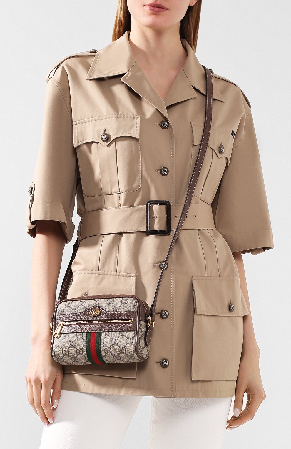 Сумка ophidia gg supreme mini GUCCI, арт. 517350/96IWS, фото 2