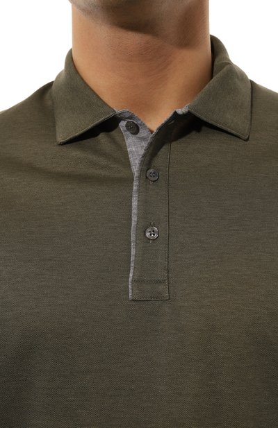 Хлопковое поло PAUL&SHARK, арт. 25411224/XL, фото 5