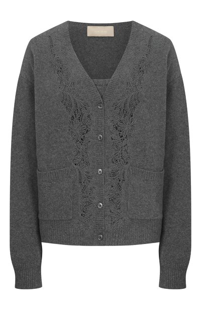 Женский комплект из кардигана и топа ELIE SAAB, арт. TW016NP26/CLA01