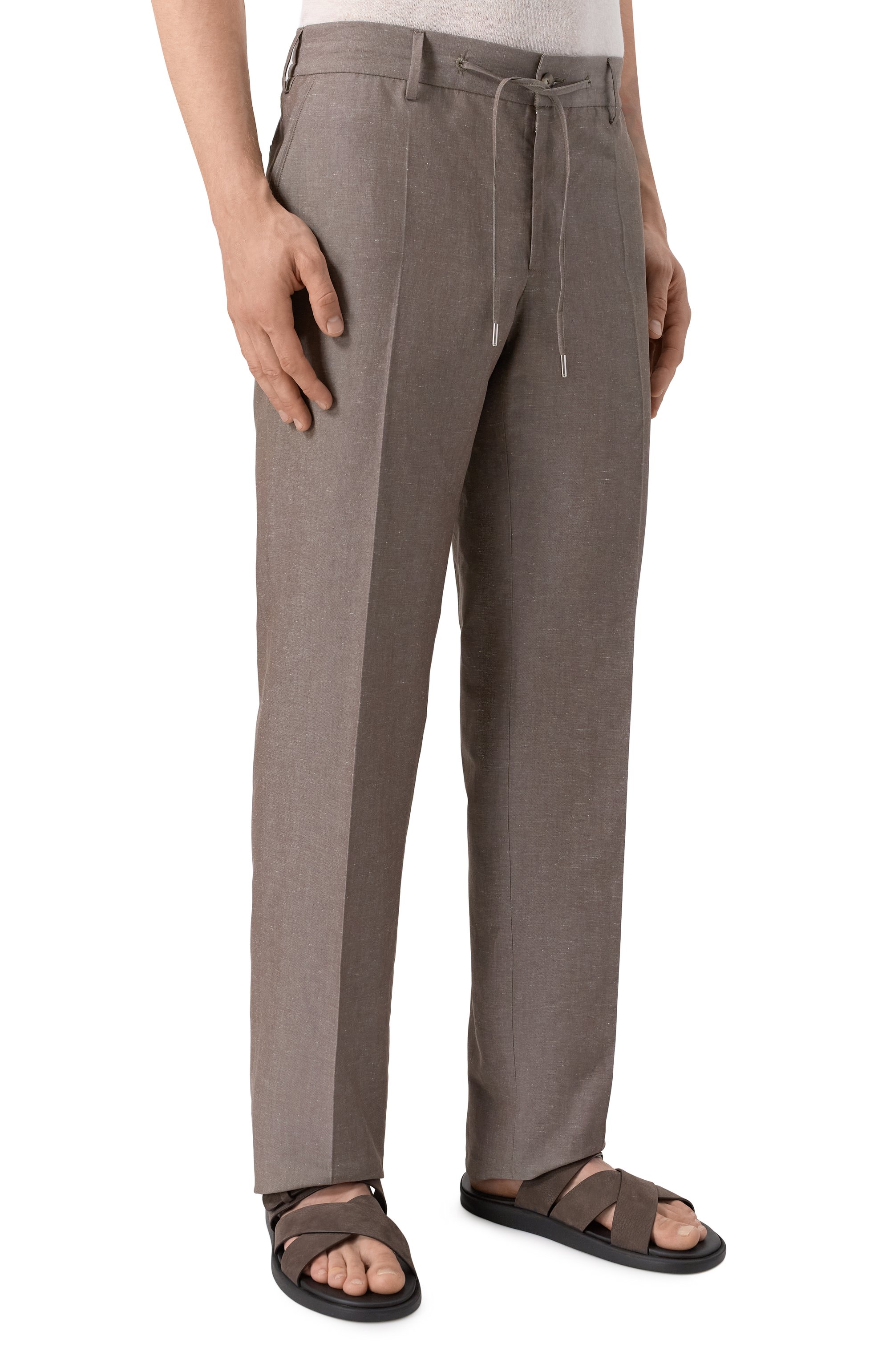 Брюки из хлопка и льна MVST, арт. MKATTY22/802, фото 3