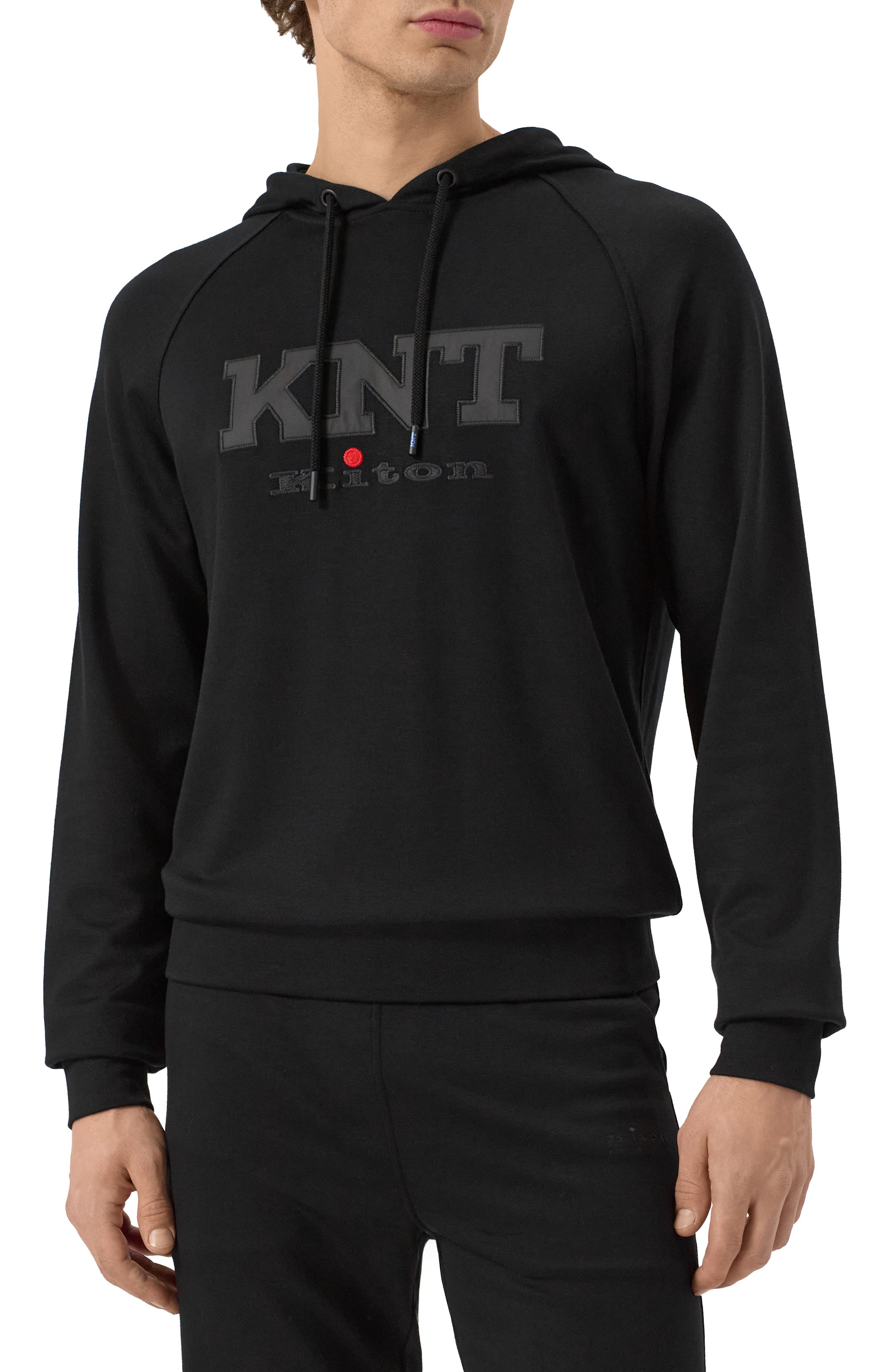 Худи из вискозы KITON, арт. UMM062104, фото 3
