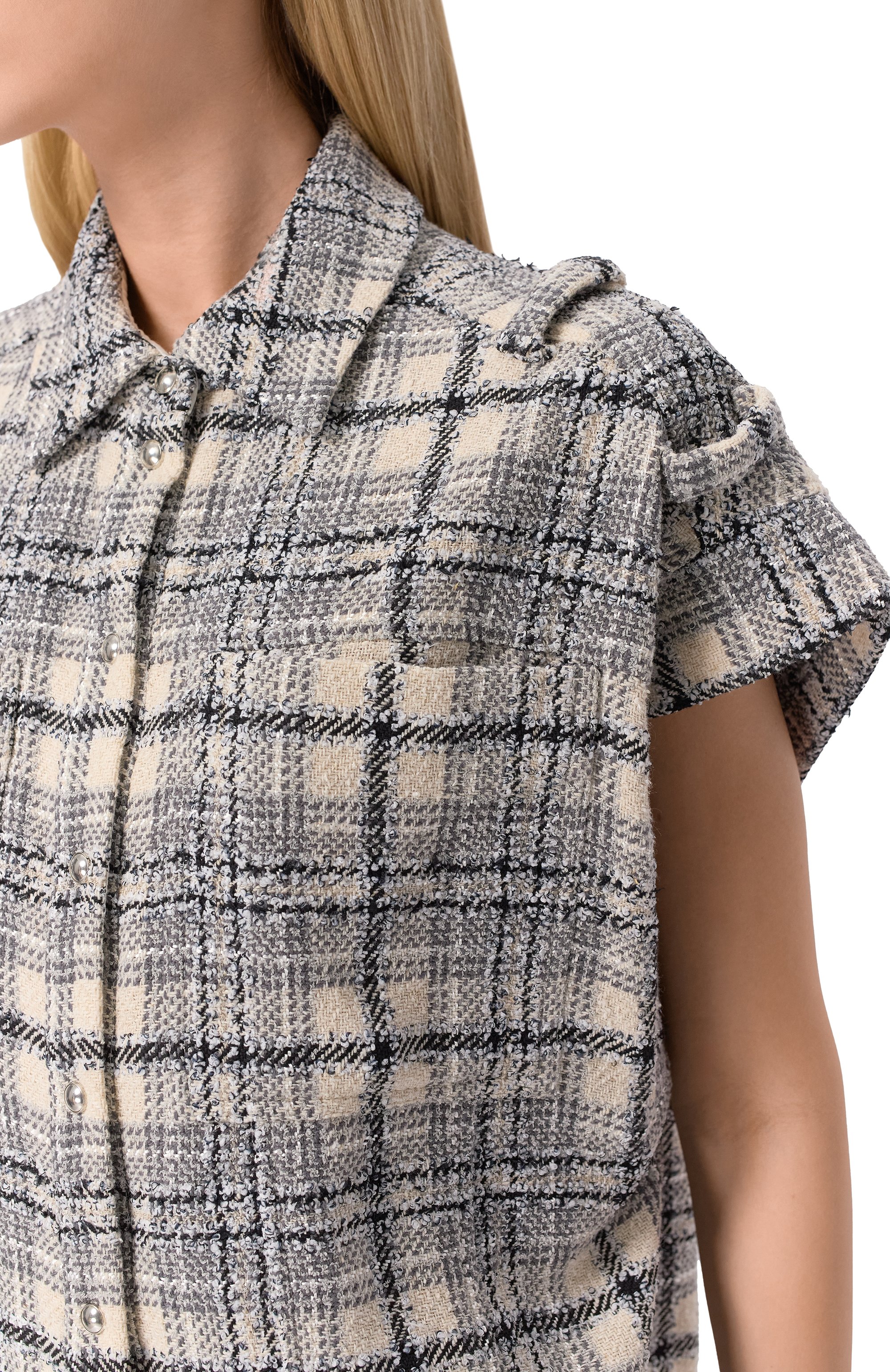 Твидовый жилет IRO, арт. WP100SAMIE, фото 5