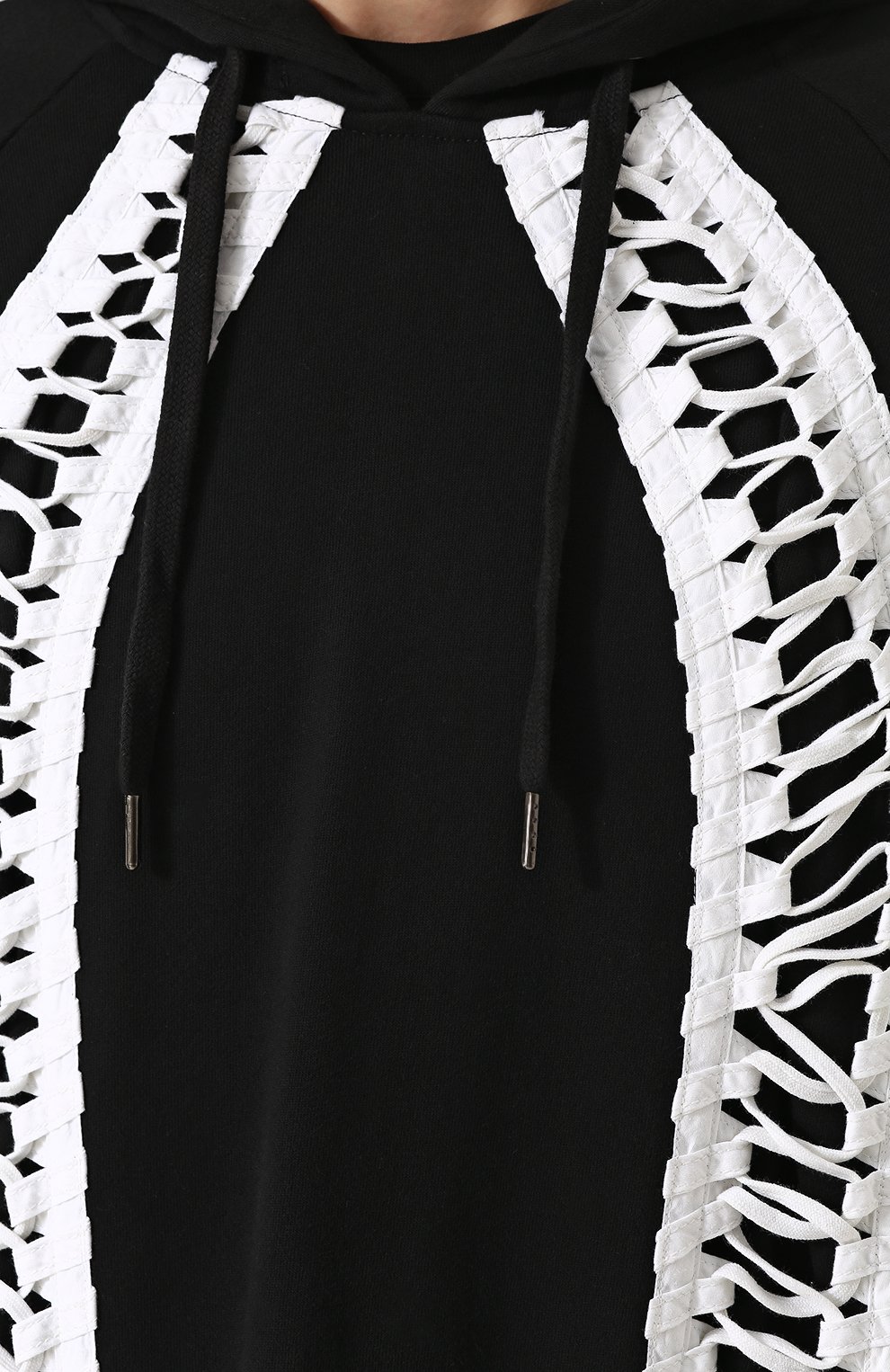 Хлопковое худи свободного кроя с отделкой KTZ, арт. HD 22, фото 5