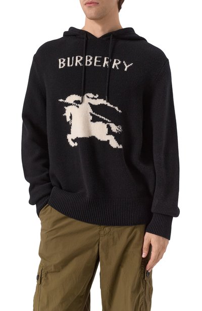 Худи из шерсти и кашемира BURBERRY, арт. 8104522, фото 3