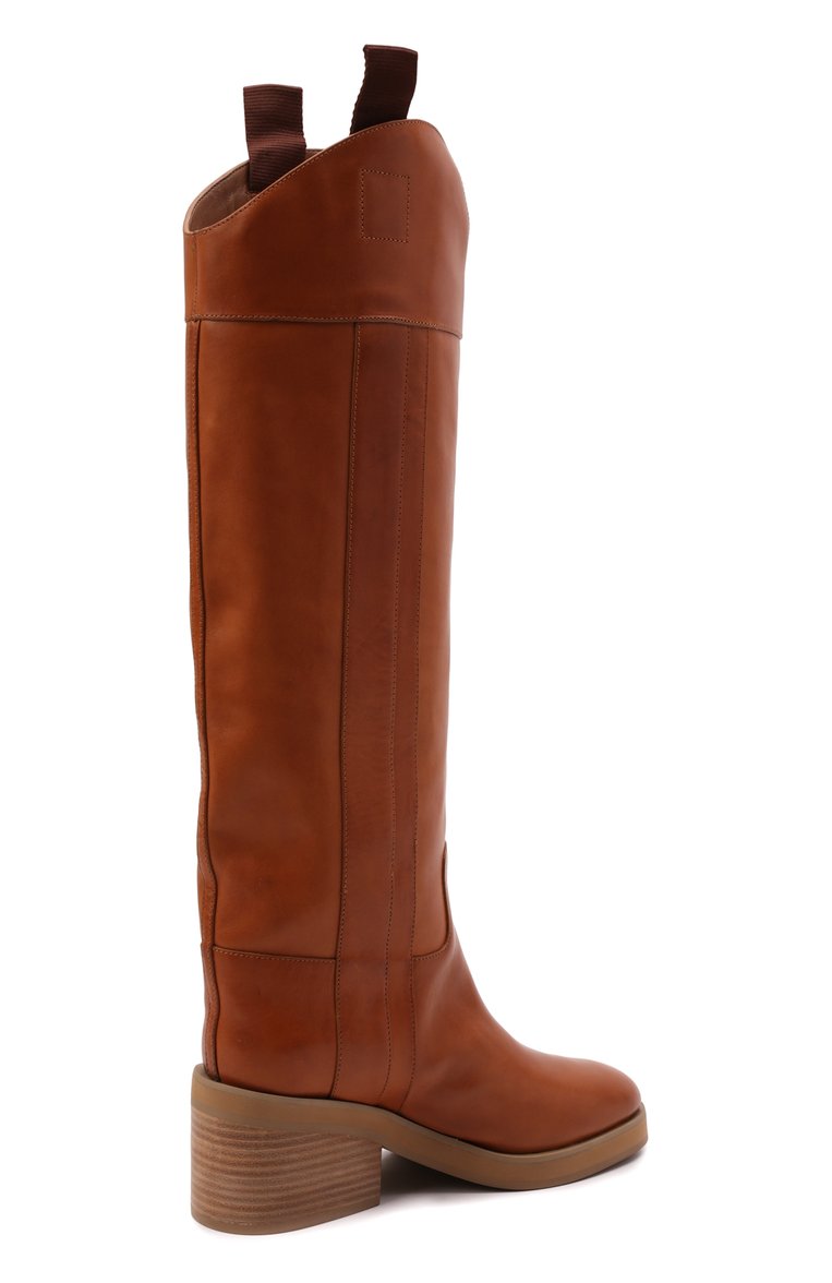 Кожаные сапоги tonya 70 JIMMY CHOO, арт. T0NYA 70/ZVL, фото 1